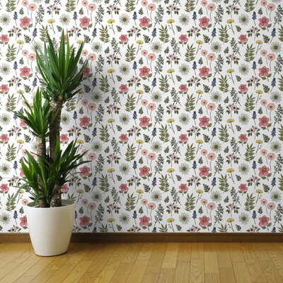 Floral & Botanical Pre-Pasted Wallpaper You'll Love in 2020 | Wayfair